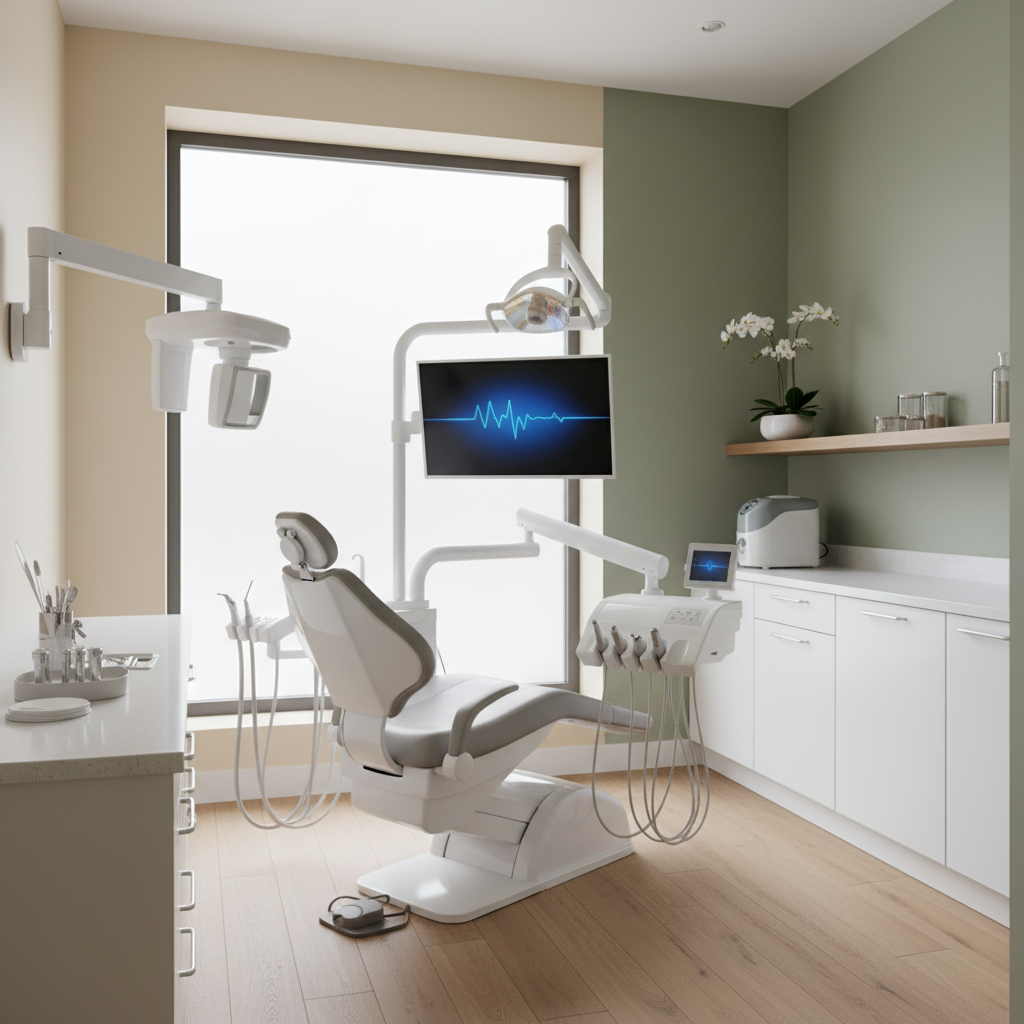Inside the calm, modern Shoreditch Dental practice